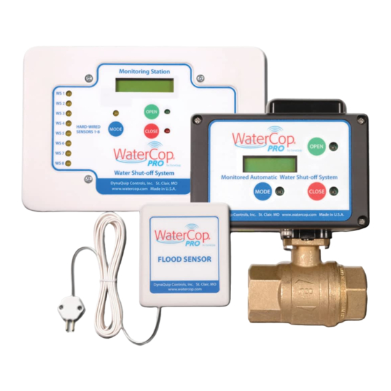 DynaQuip WaterCopPRO Owner's Manual & Installation Manual