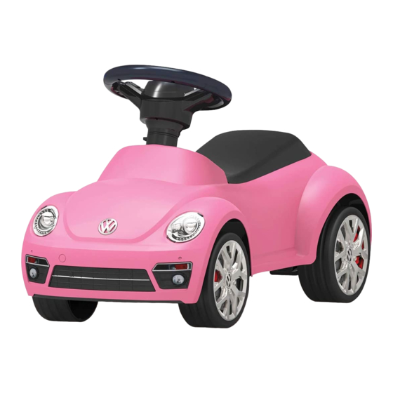 Jamara VW Beetle Instruction