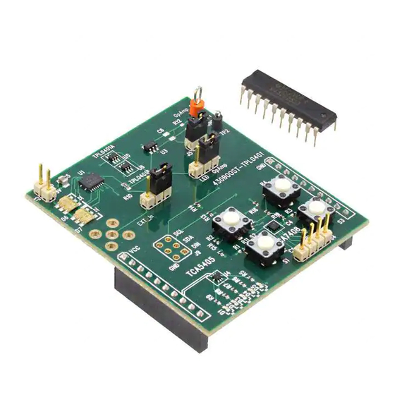 Texas Instruments TPL0401EVM User Manual