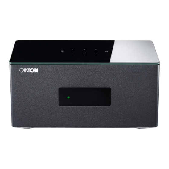Canton Smart Amp 5.1 Short Manual