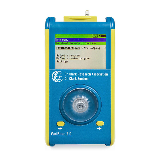 Dr. Clark VariZapper 2.0 Manual