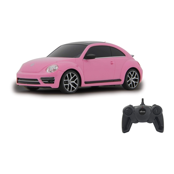 Jamara VW Beetle Instructions Manual