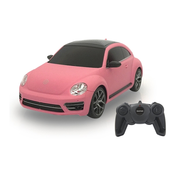 Jamara VW Beetle Instructions Manual