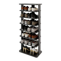 modeazy Double Shoe Rack Use And Care Manual