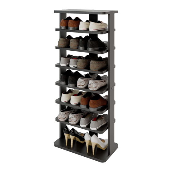modeazy Double Shoe Rack Use And Care Manual