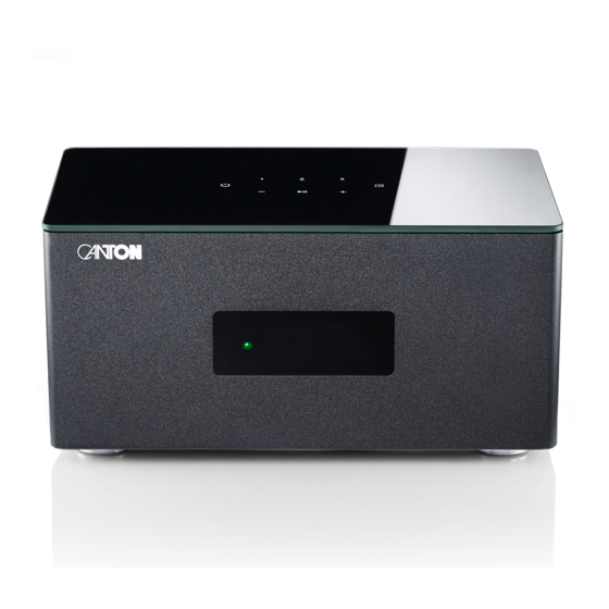 Canton Smart Amp 5.1 Manual