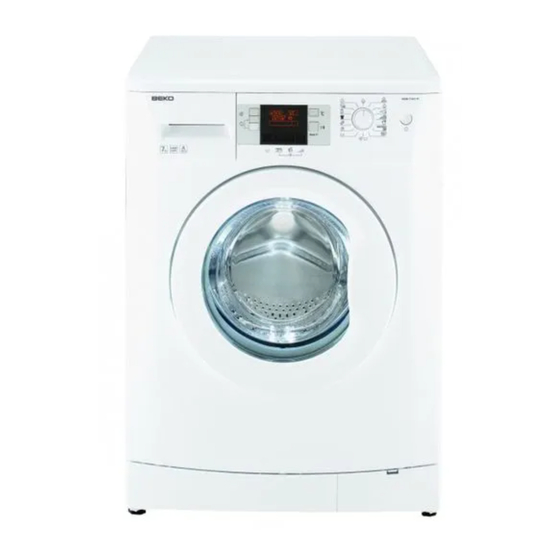 Beko Wmb 71643 Pte Hasznalati Utasitas