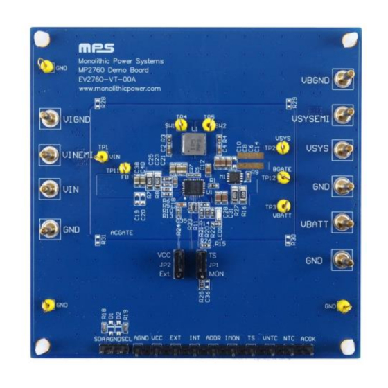 MPS MP2760 User Manual