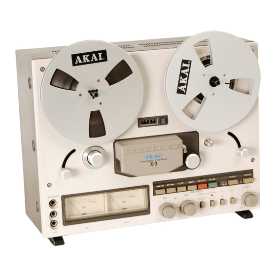 Teac X-3 Service Manual
