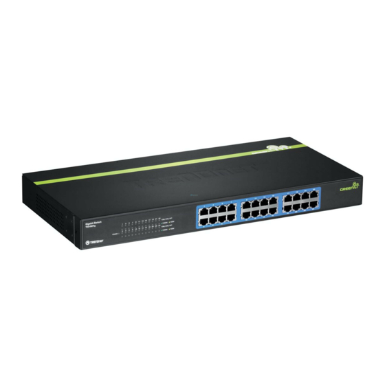 TRENDnet GREENnet TEG-S24g Datasheet