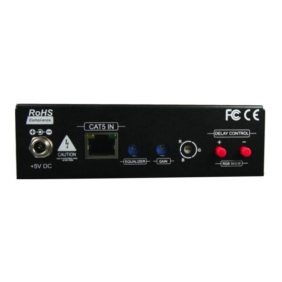 Avenview VGA-C5ARS-SET Manuals