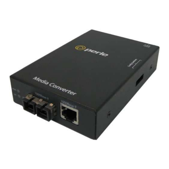Perle S-100-XXXXX Installation Manual