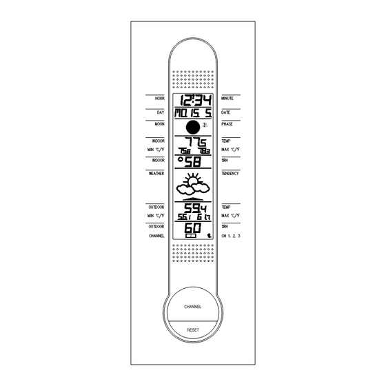 La Crosse Technology WS-7391U Instruction Manual