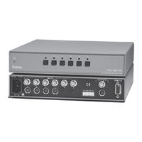 Extron electronics YCS SW6 MX User Manual