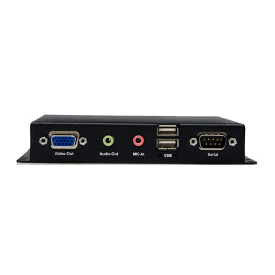 StarTech.com SV565UTPUSA Instruction Manual