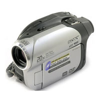 Sony Handycam DCR-DVD403E Operating Manual