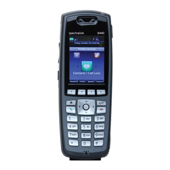 SpectraLink SL8440 Deployment Manual