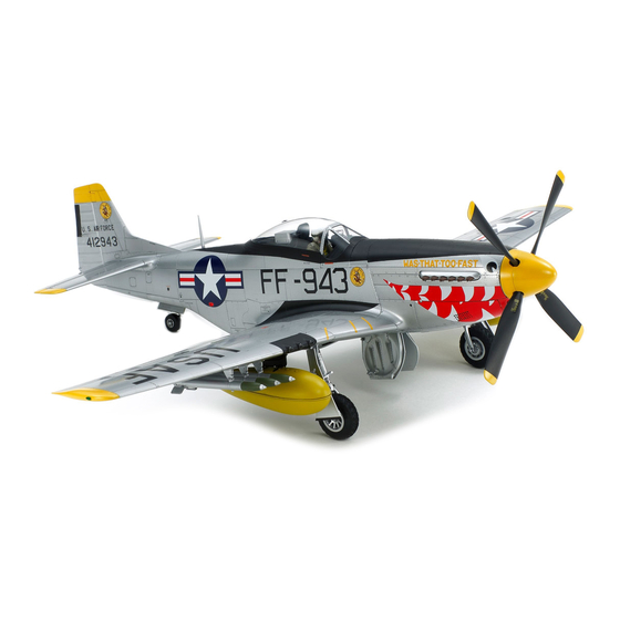 Tamiya F-51D MUSTANG Manual