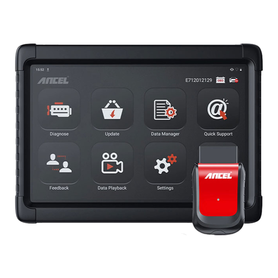 ANCEL X6 HD User Manual