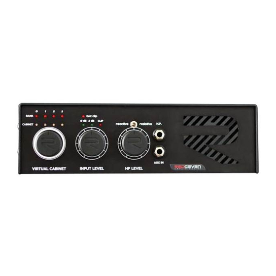 RedSeven Amplification AMP CENTRAL Manual