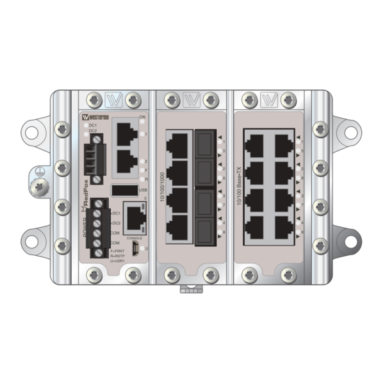 Westermo RedFox Industrial EX Series User Manual