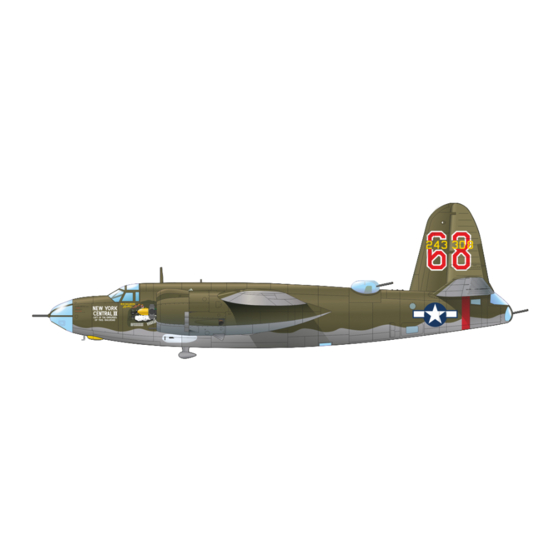 Eduard B-26 Marauder exterior Assembly Instructions