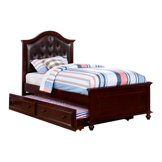 Furniture of America CM7155T Assembly Instructions Manual