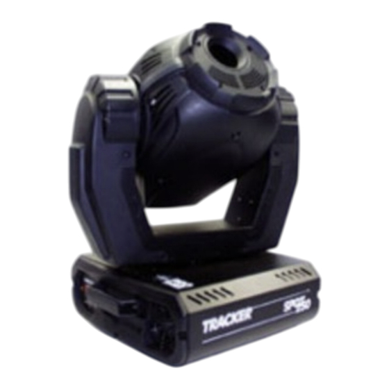 Techni-Lux Pro Series Tracker SPOT250 Manual