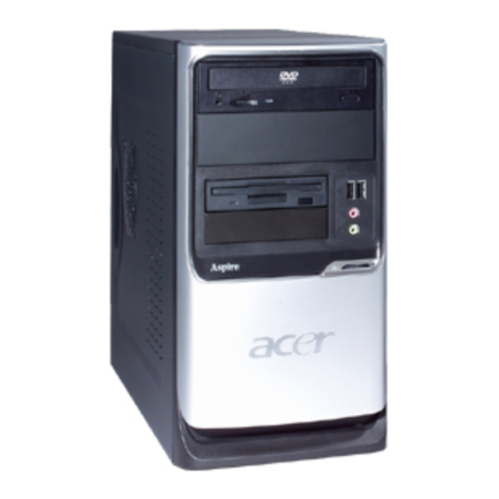 Acer Aspire SA80 Manuals