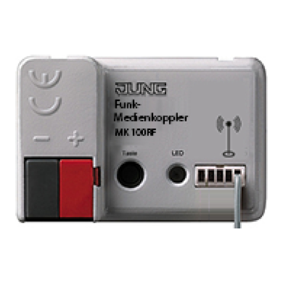 Jung MK100RF Operating Instructions Manual