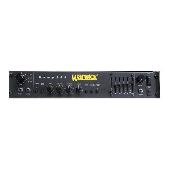 Warwick Wamp 280 User Manual