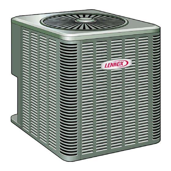Lennox Merit 13HPX-018 Installation Instructions Manual