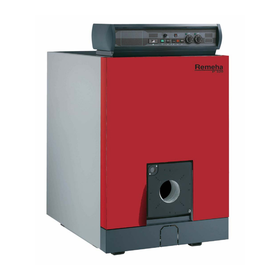 REMEHA P 320 Installation And Service Manual