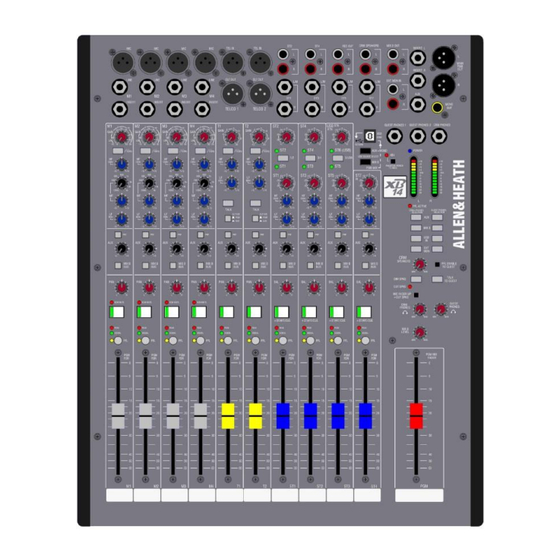 ALLEN & HEATH XB-14 Quick Operation Manual