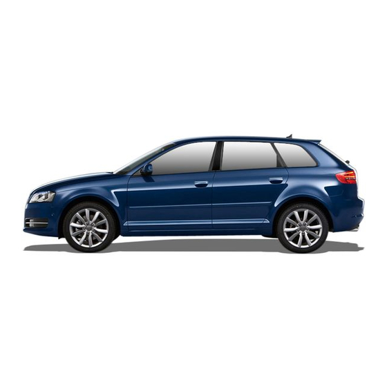 Audi A3 Saloon Owner's Manual