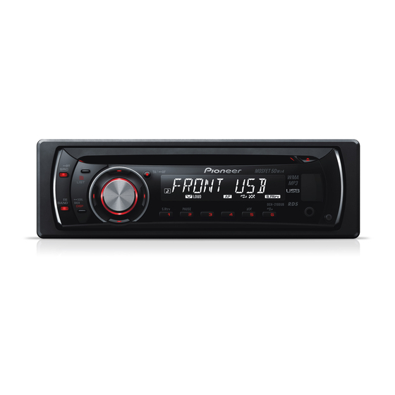 Pioneer DEH-2110UB Service Manual