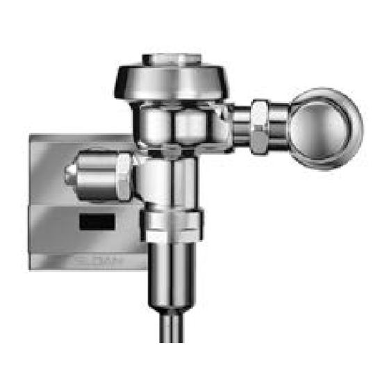 Sloan Optima Maintenance Manual
