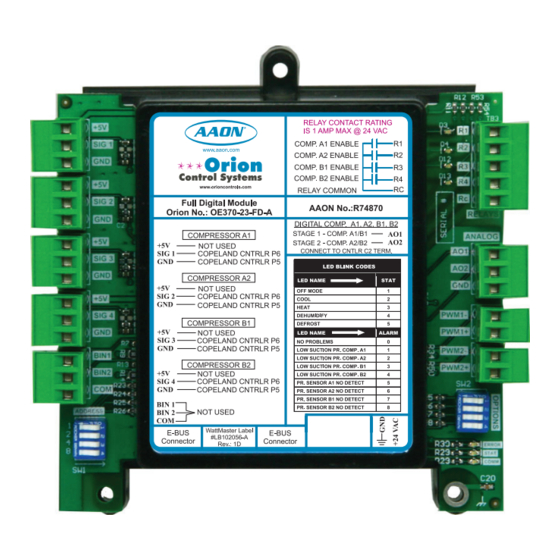 AAON R90800 Technical Manual