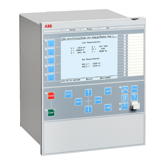 ABB SPA 650 Series Communication Protocol Manual