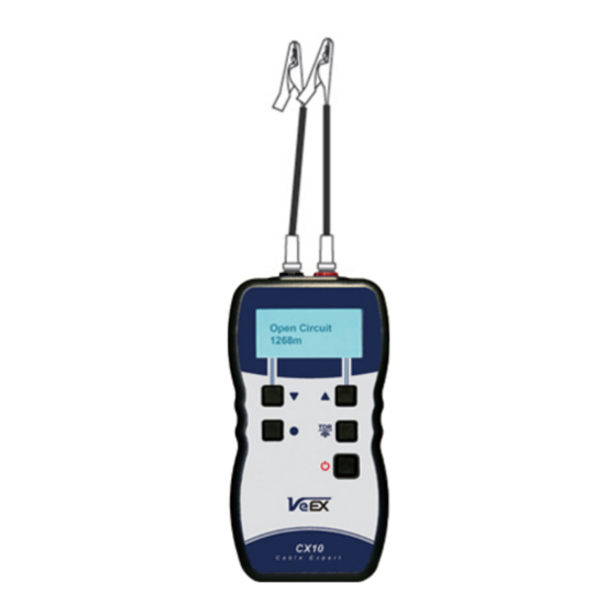 VeEX CX10 User Manual