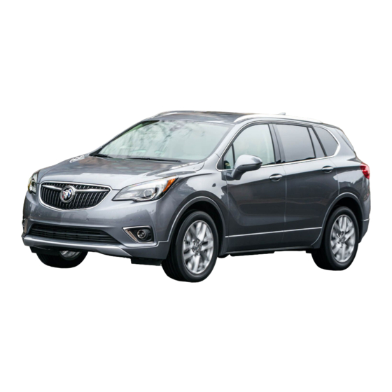 Buick ENVISION 2019 Getting To Know Manual