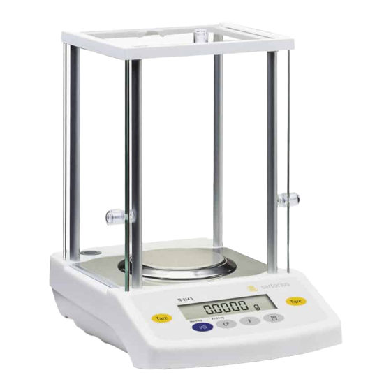Sartorius Gem Series Service Manual