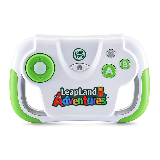 LeapFrog leapland Adventures Instruction Manual