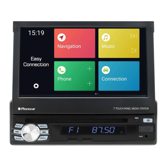 VM046 - Autoradio 1 Din Carplay DAB PHONOCAR VM046