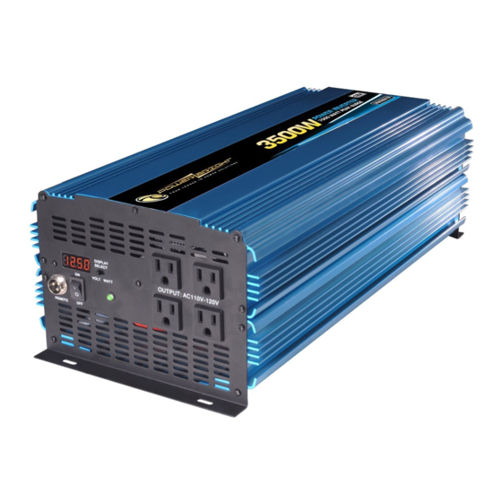 PowerBright PW3500-12 Manuals