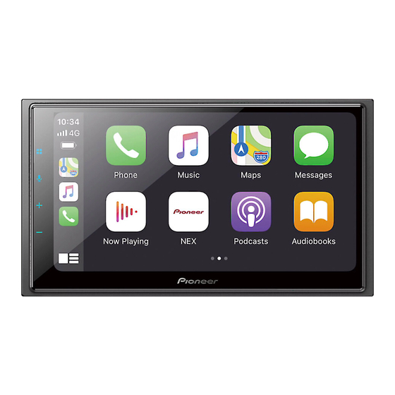 Pioneer DMH-W4600NEX System Firmware Update Instructions