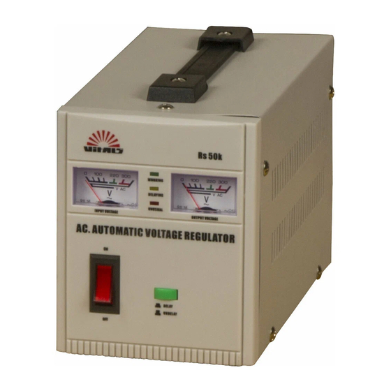 Vitals Rs 50k Manuals