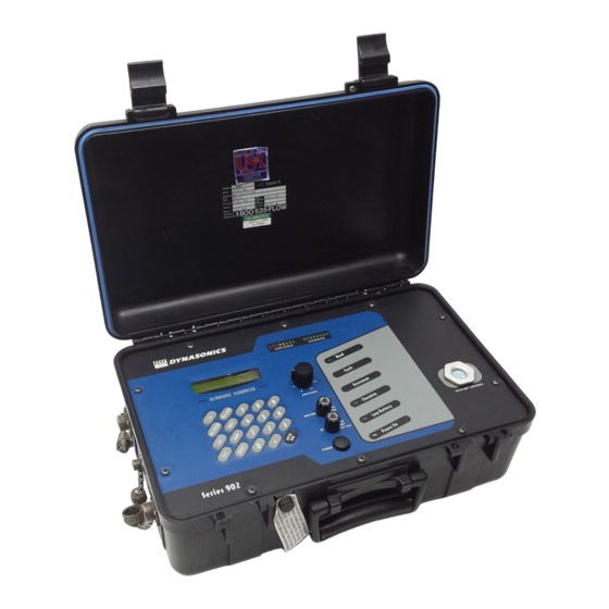 dynasonics 902 Series Quick Start Manual