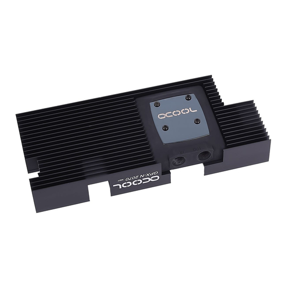 Alphacool GPX-N 2070-M01 Manual