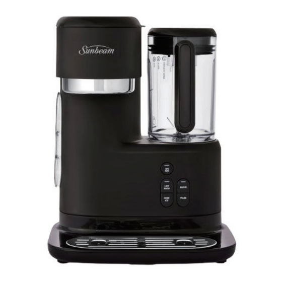 Sunbeam iced SDP2000BK User Manual